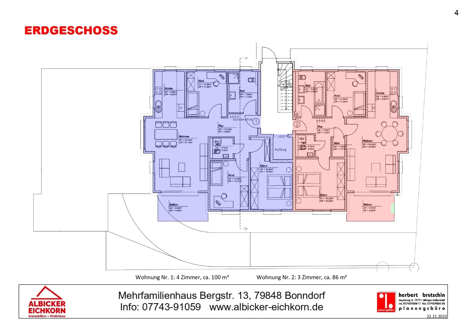 Übersicht Erdgeschoss Grundriss