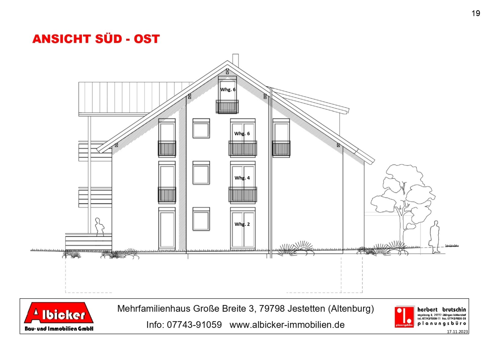 Seitenansicht Süd-Ost