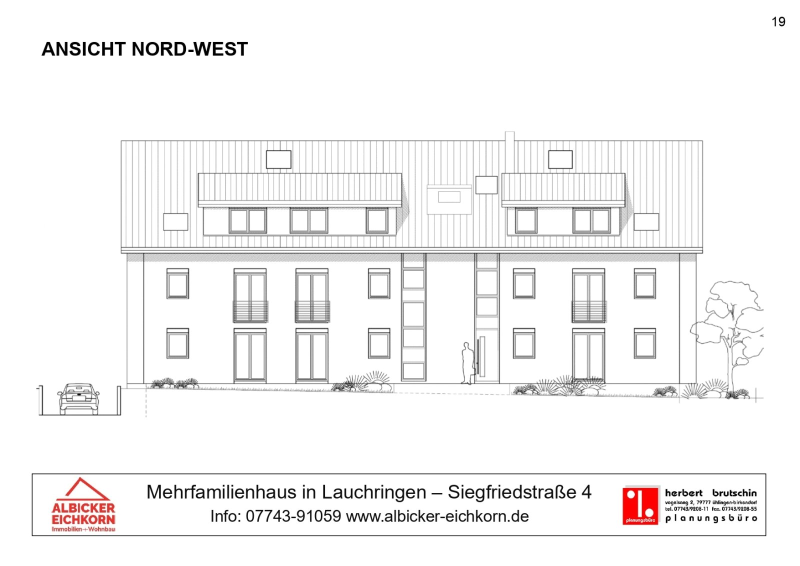 Nord-West Eingang