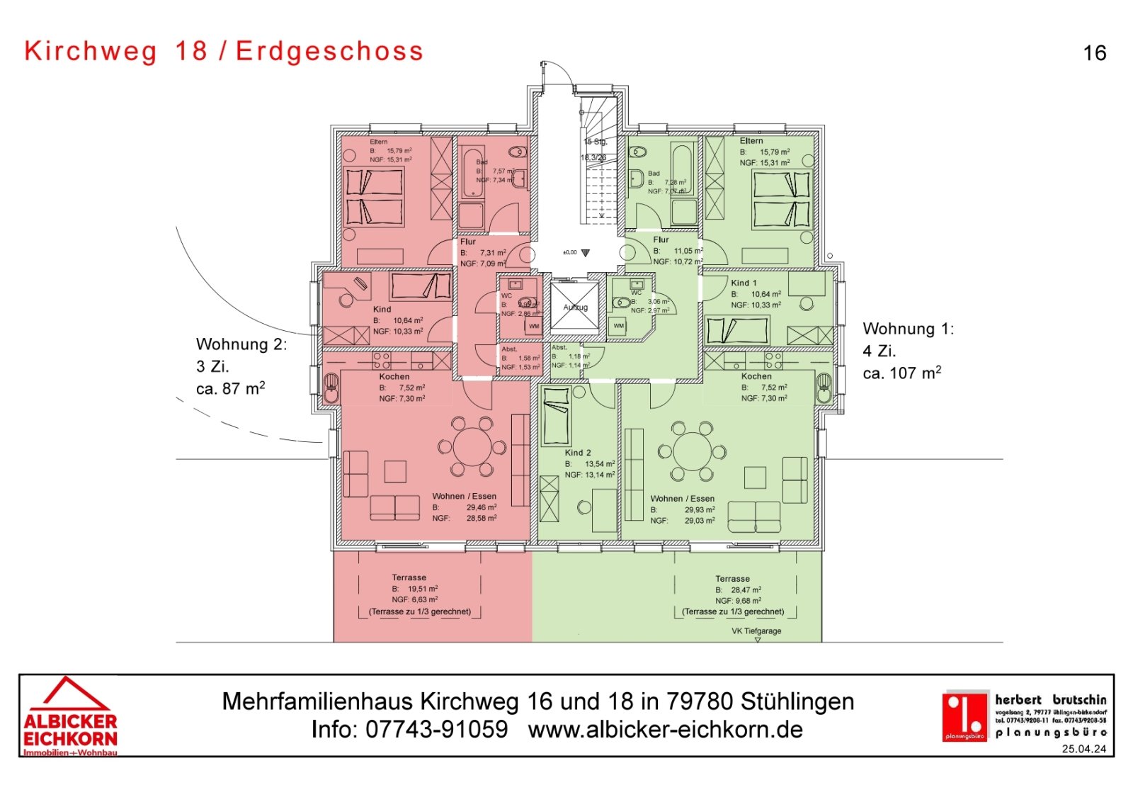 Übersichr Erdgeschoss